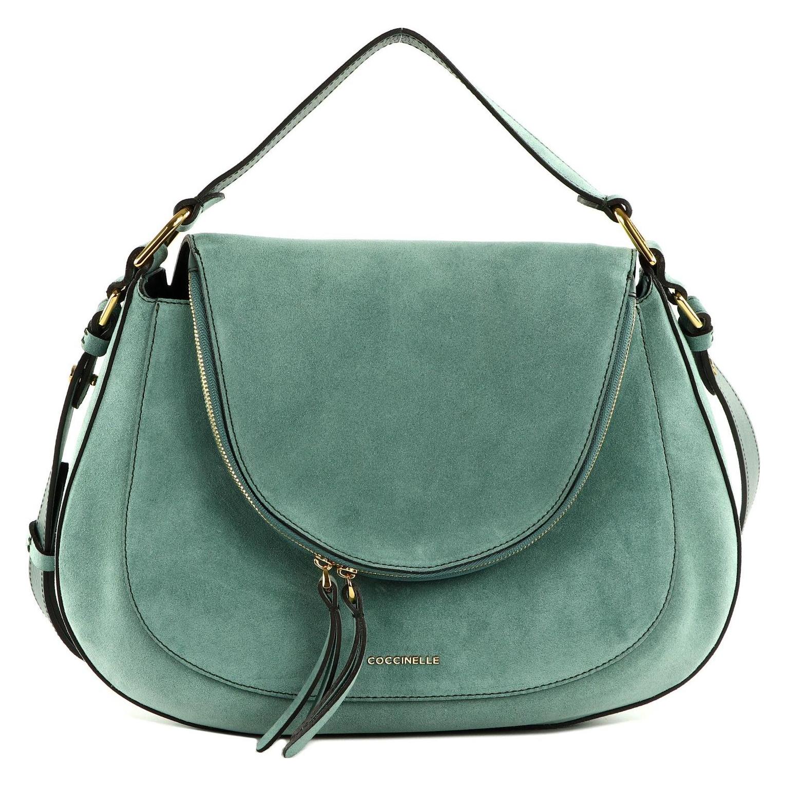 Coccinelle, Damen, Handtasche, Sole Suede Handbag