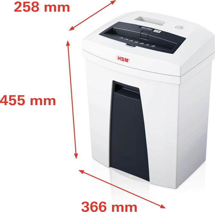 Immagine prodotto HSM Tritatutto SECURIO 1902111 C16 4x25mm (Taglio delle particelle)