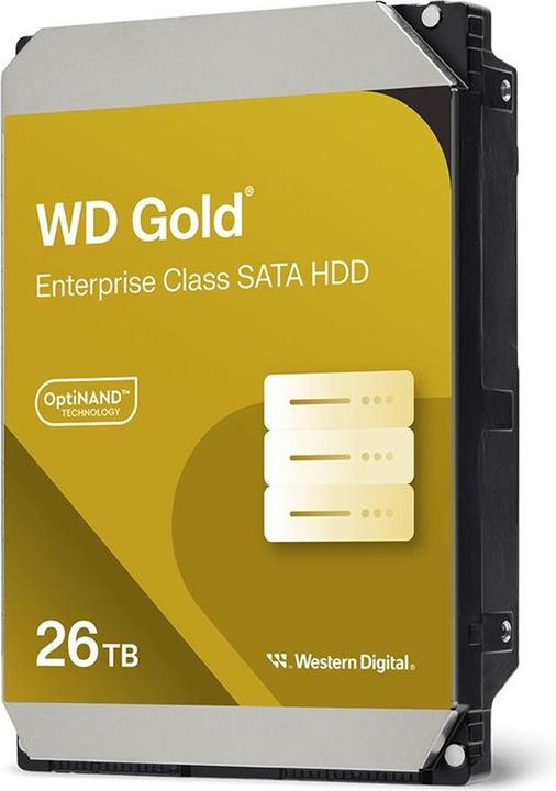 Productafbeelding WD HD3.5/" SATA3-Raid 26TB WD261KRYZ / Gold (Di (26 TB, 3.5", CMR)