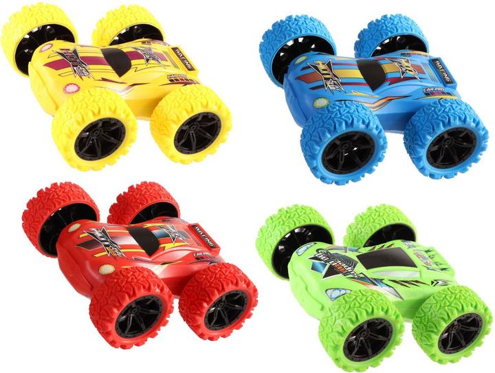 Jono Toys Reversibles Stuntauto mit Reibung, 12 cm