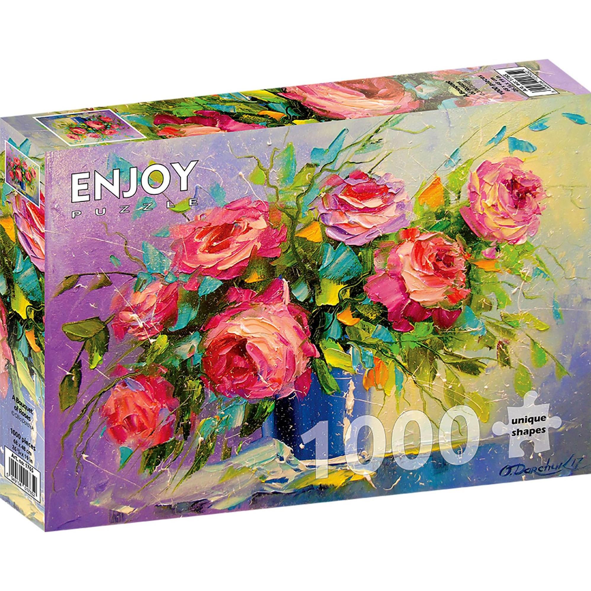 Enjoy Puzzle ENJOY-1765 - Ein Strauss Rosen, Puzzle, 1000 Teile (1000 Teile)