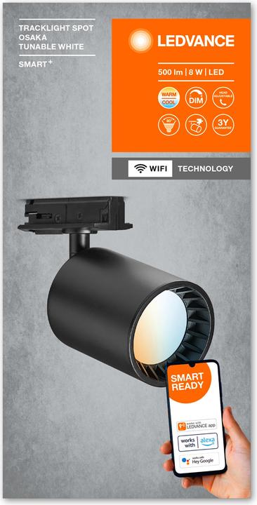 Actual product image Ledvance Smart+ Tracklight Osaka (230 lm)