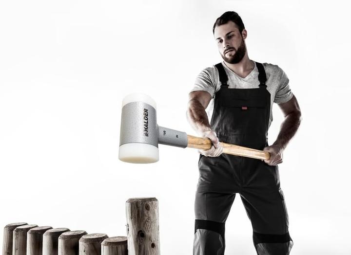 Image du produit Simplex HALDER Fléau, sans rebond, avec manche en hickory, Ø 80 / 3,6 kg, nylon (3600 g)