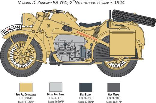 Actual product image 1:9 Zündapp KS 750