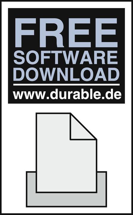 Produktbild Durable Info Sign stand (A3)