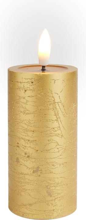 Produktbild VBS LED-Echtwachskerze "10 x 5 cm", mit Timer 6/18 Std.