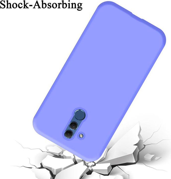 Actual product image Cadorabo TPU Liquid Silicone Case Cover (Mate 20 Lite)