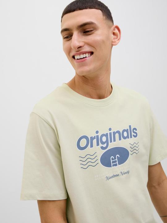 Actual product image Jack & Jones Gedruckt Rundhalsausschnitt T-shirt T-shirt (XL)