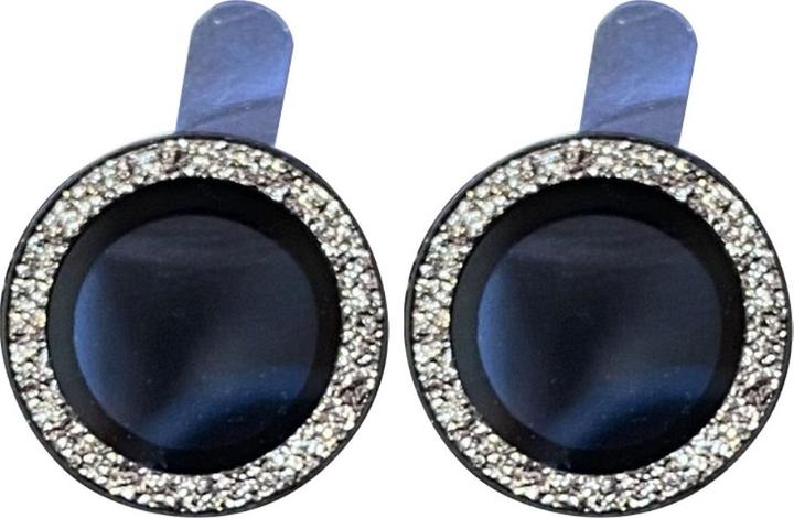 Actual product image Ueli Express Glitter camera armoured glass lens protector (1 pcs., Apple iPhone 15, Apple iPhone 15 Plus)