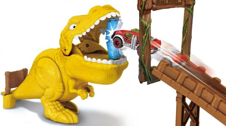 Actual product image Zuru Car track T-Rex attack