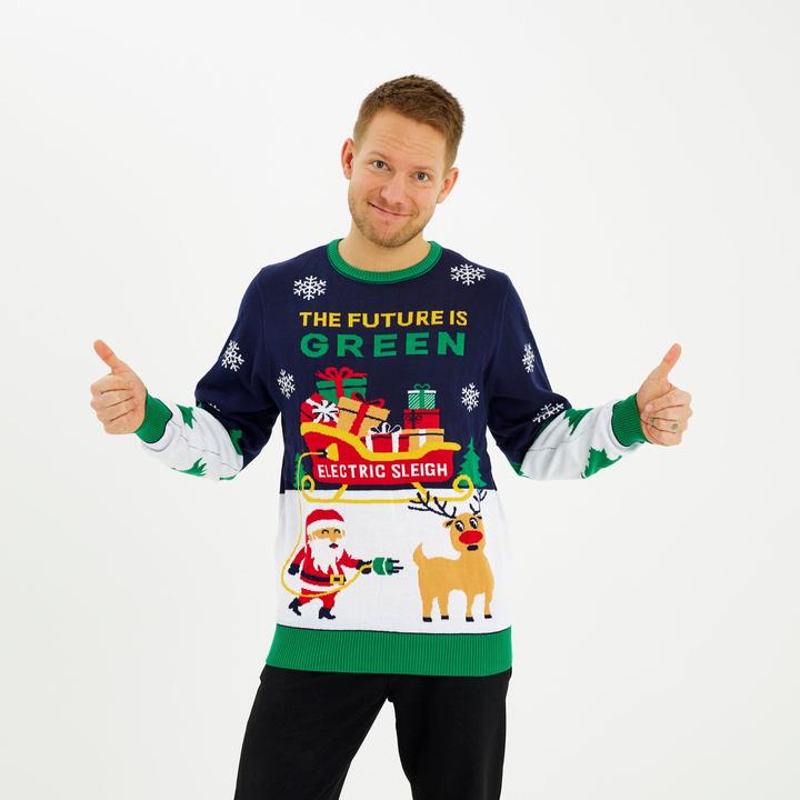 Actual product image Christmas Sweats The Electric Sweater (S)