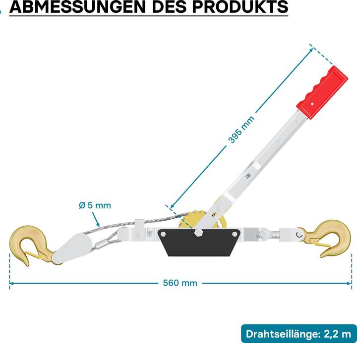 Produktbild Wiltec Handseilzug