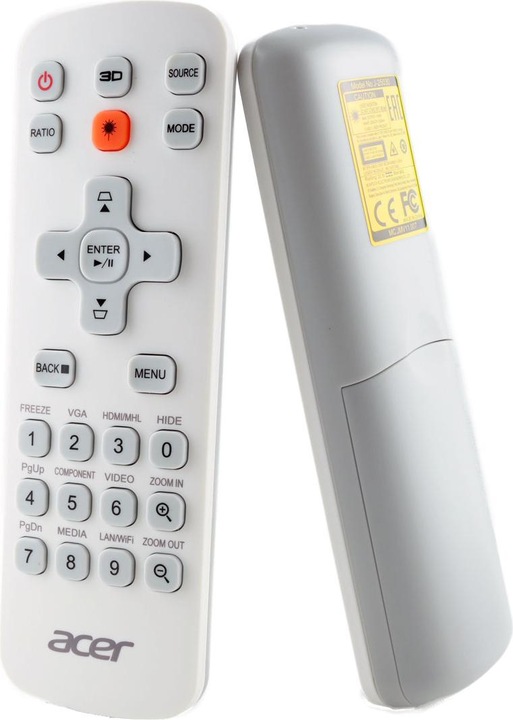 Produktbild Acer Original Fernbedienung MC.JMV11.007, MC.JMV11.F07, J-25030 (Fernbedienung)