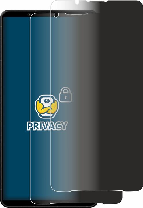 Produktbild BROTECT Sichtschutzfolie für Sony Xperia 1 VIII Anti-Spy Privacy Folie Blaulicht-Schutz (2 Stk., Sony Xperia 1 VII)