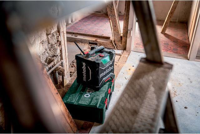 Actual product image Metabo RC 12-18 32W BT DAB+ (DAB+, FM, Bluetooth)