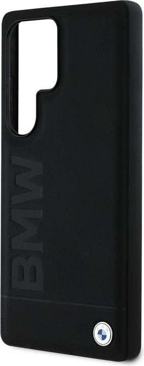 Immagine prodotto BMW Leather Big Wordmark Case for Samsung Galaxy S25 Ultra - Black (Samsung Galaxy S25 Ultra)