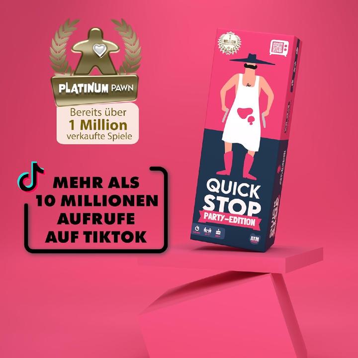 Image du produit Quickstop Party-Edition (Allemand, 2 - 7 Joueur)