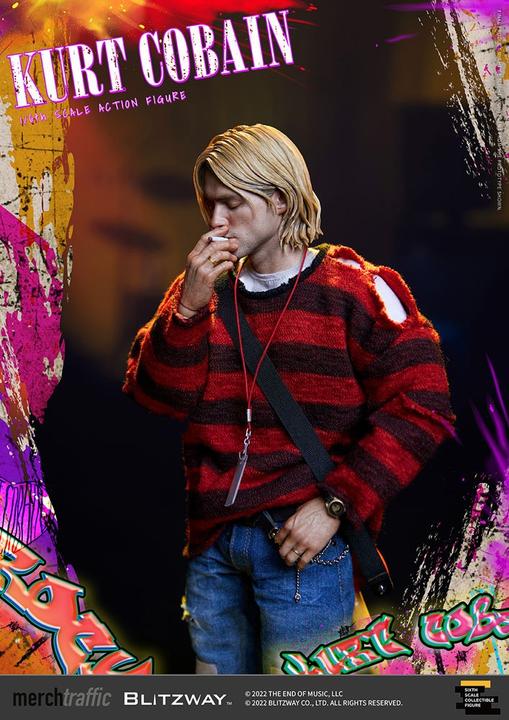 Produktbild Blitzway Kurt Cobain figurine 1/6 On Stage 31 cm