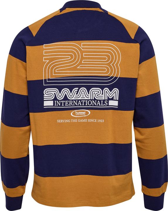 Actual product image hummel hmlLOOSE STRIPED POLO L/S (XL)