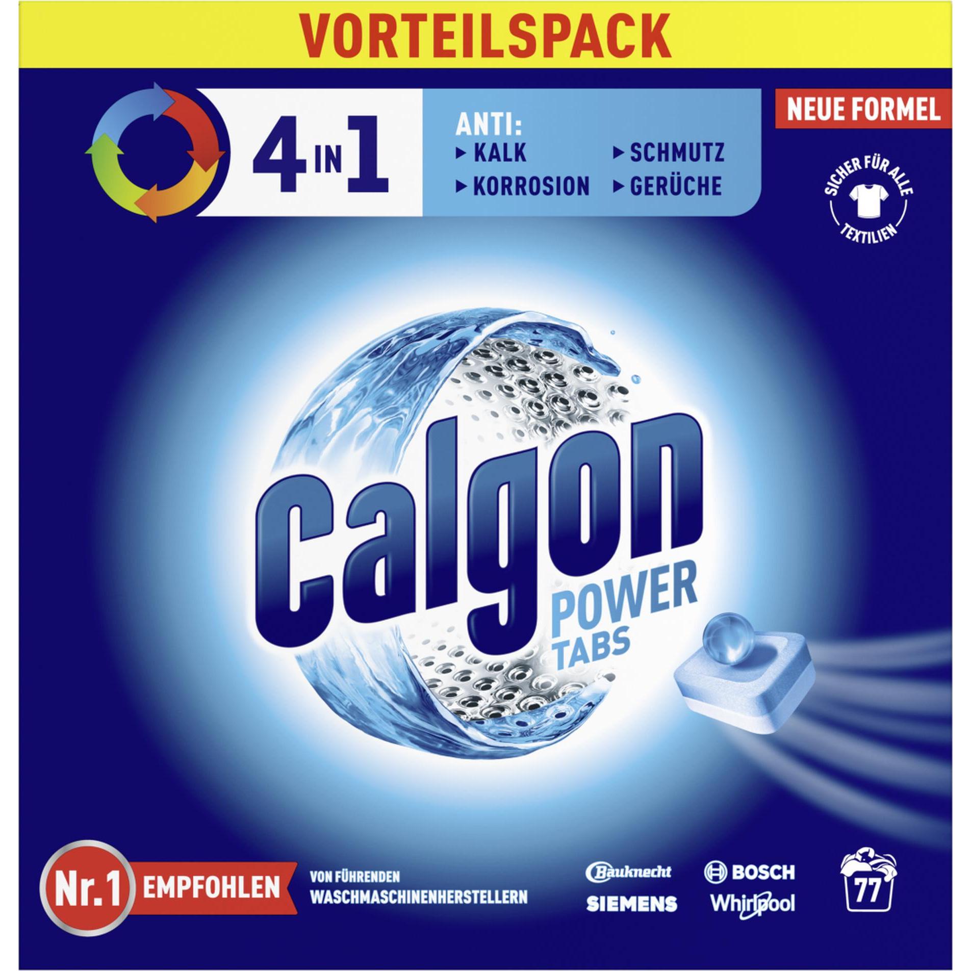 Calgon 4in1 Tabs, Prodotti di pulizia, Multicolore