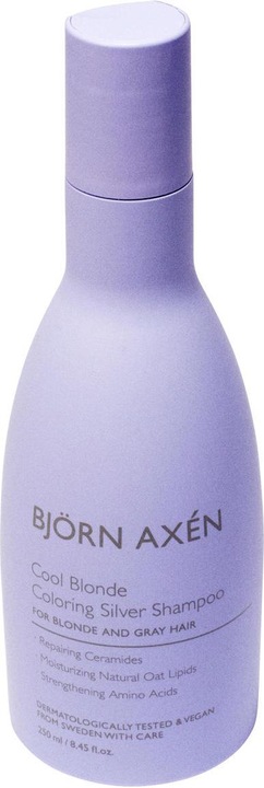 Actual product image Björn Axen Cool Blonde - Colouring Silver Shampoo (250 ml, Silver shampoo)