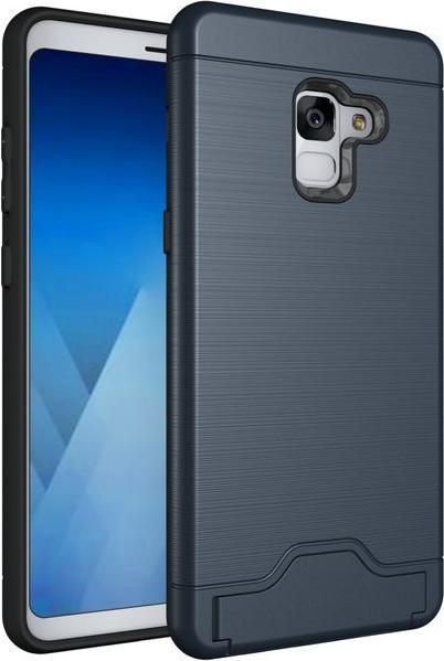 Actual product image MU Classic Hard and soft plastic cover with kickstand (Samsung Galaxy A8 (2018))