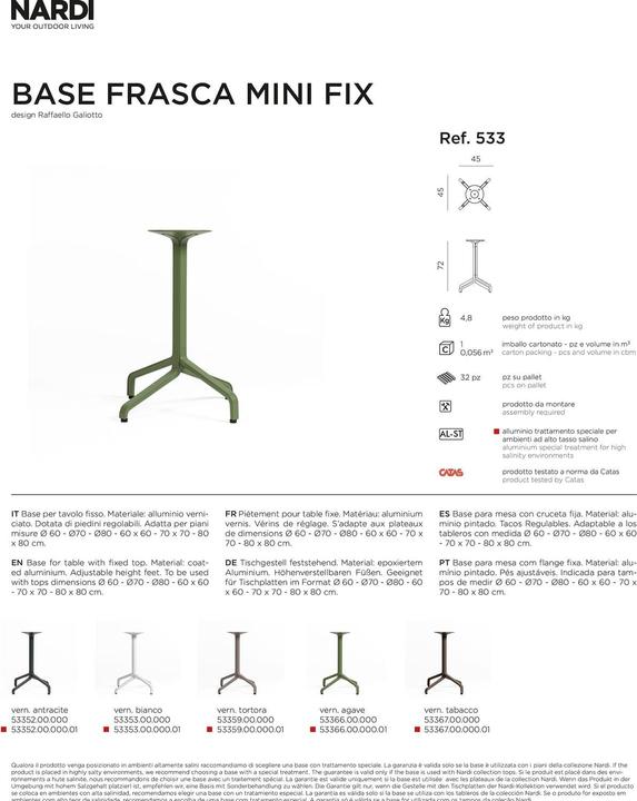 Image du produit Nardi Frasca Mini Fix