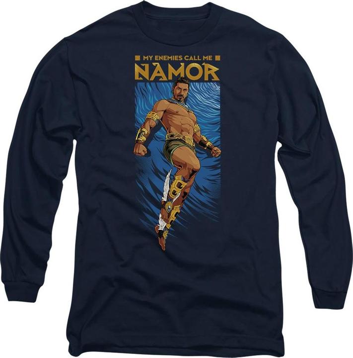 Actual product image Black Panther: Wakanda Forever Unisex Adult Enemies Call Me Namor T-Shirt (XXL)