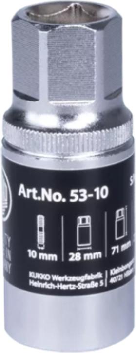 Immagine prodotto Kukko Estrattore 53-10 adatto per perno-Ø 10 mm corpo-Ø 28 mm lunghezza 71 mm
