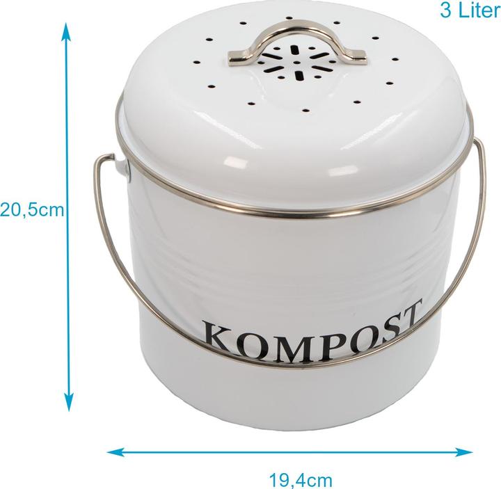 Produktbild Intirilife Biomülleimer (3 l)