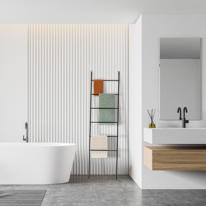 Actual product image Relaxdays Towel rack