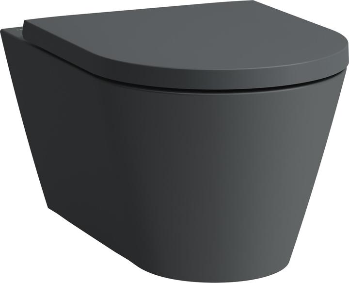 Produktbild Laufen Kartell Wand-WC, Tiefspüler, mit Silent Flush spülrandlos, 545x370x355mm