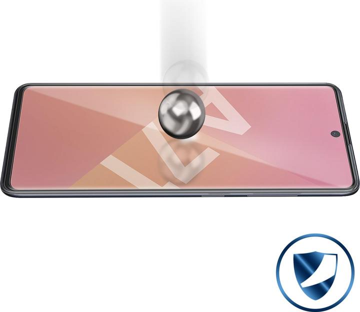 Actual product image Avizar bulletproof glass, glass protective film, protective glass (1 pcs., Samsung Galaxy A71)