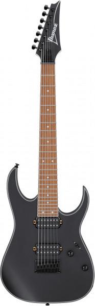 Actual product image Ibanez RG7421EX Electric Guitar, Black Flat (Electric guitar, Sapeli)