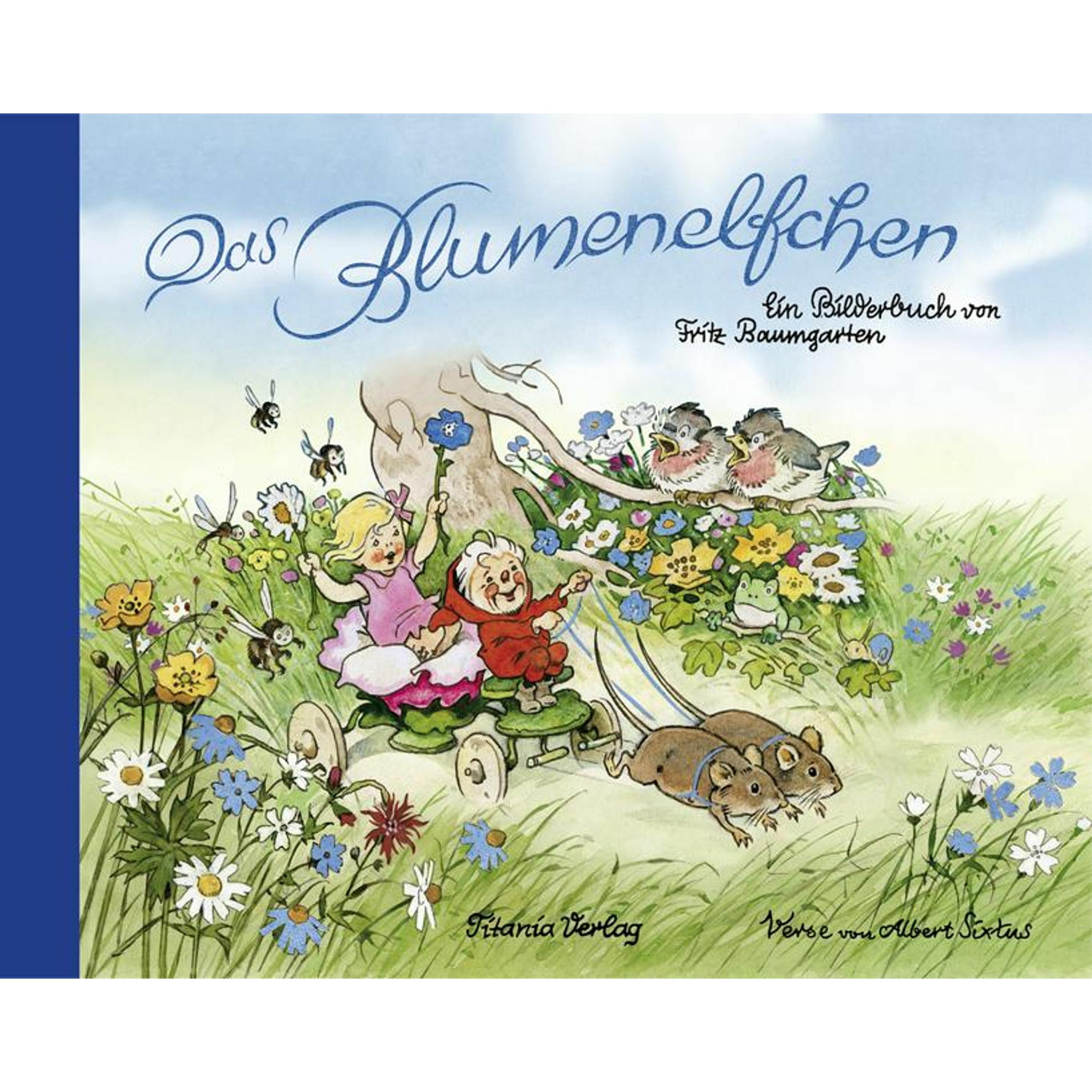 Das Blumenelfchen, Kinderbücher von Fritz Baumgarten