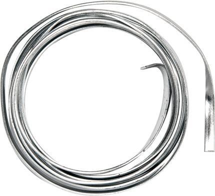 Actual product image Glorex Aluminium flat wire (2 m)