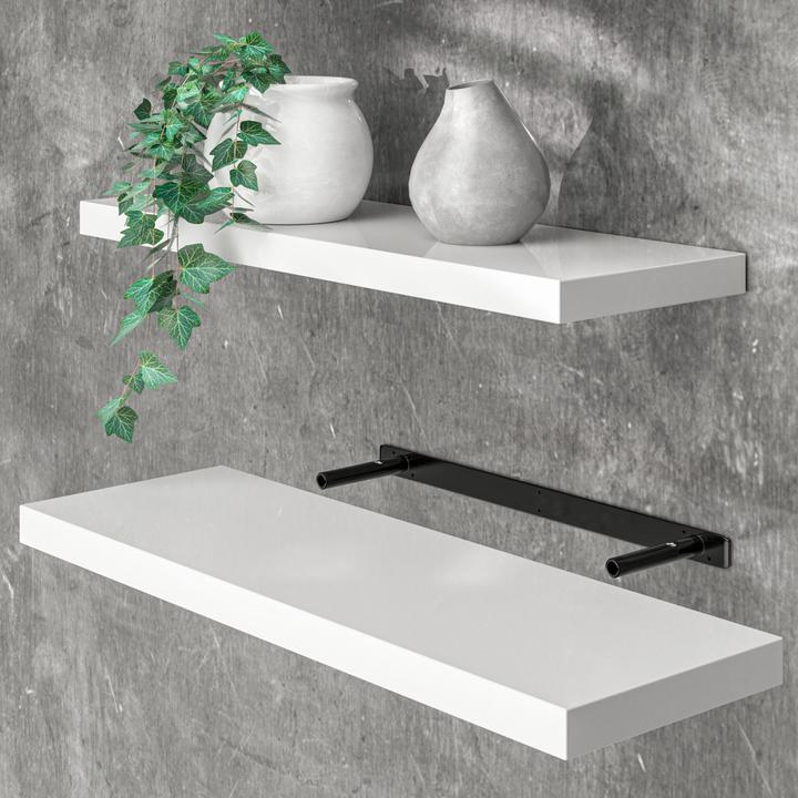 Actual product image Casaria Wandregal (70 x 23 x 4 cm)