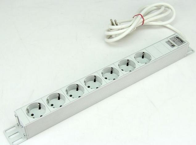 Rittal DK7240.210 - AC (7 x, CEE 7/3, 2 m)