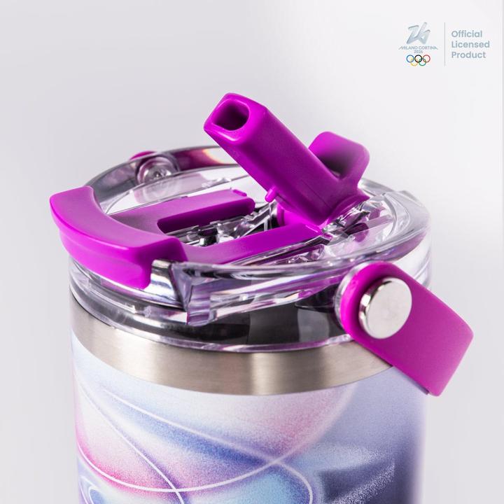 Actual product image Bialetti Borraccia Termica Viola Milano Cortina (0.60 l)