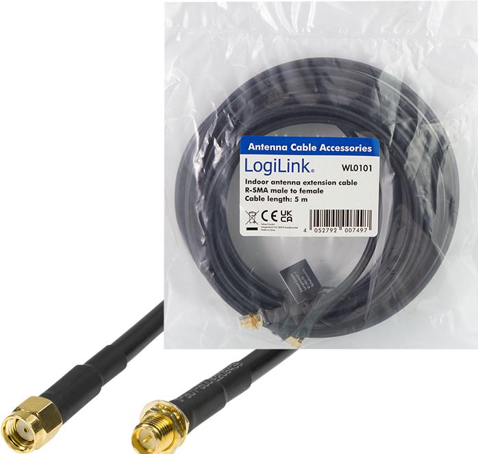 Produktbild LogiLink WiFi Antenna Extension Cable (Antennenkabel)
