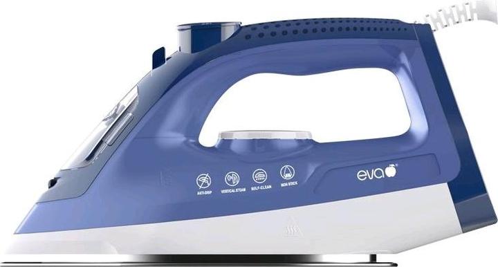 Image du produit Eva- Kochen und Haushalt Eva SI9012 Fer à vapeurBleu, 2400 W (2400 W)