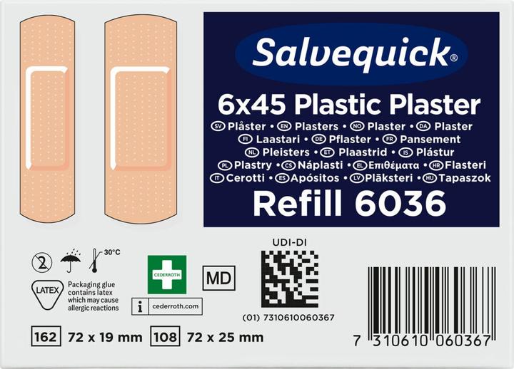 Produktbild Salvequick Pflaster-Nachfüllung (45 x)