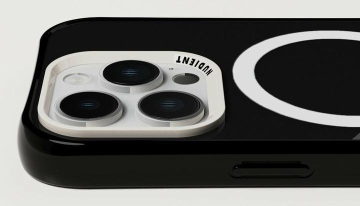 Produktbild Nudient Back Cover Form MagSafe iPhone 15 Pro Black (Apple iPhone 15 Pro)