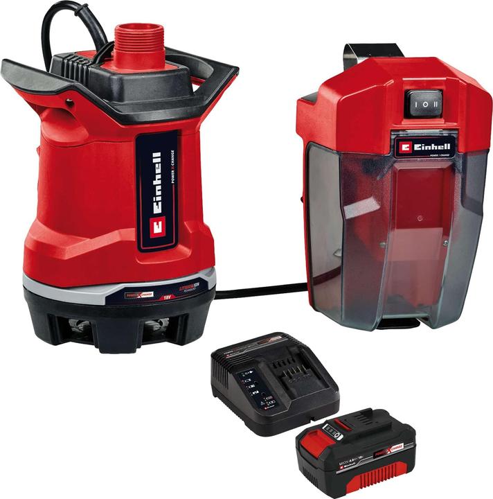 Einhell Akku-Schmutzwasserpumpe GE-DP 18/25 Li + Starterset (Sewage pump)