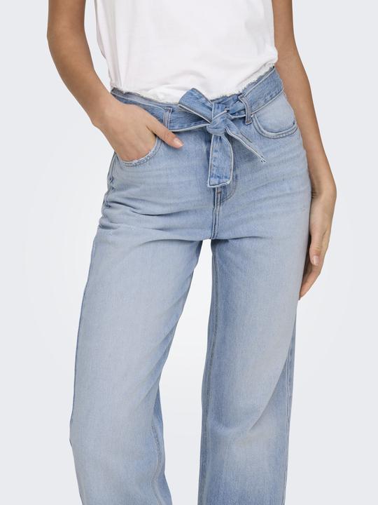 Produktbild Only ONLMADDIE Hohe Taille Weiter Beinschnitt Jeans Straight-Fit jeans (W30/L32)