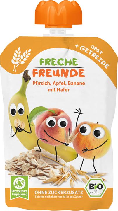 Peach, Apple, Banana