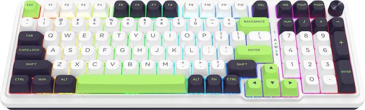 Actual product image Redragon K686WBG-RGB-MAX Eisa Max (Eng. Int., Cable, Wireless)