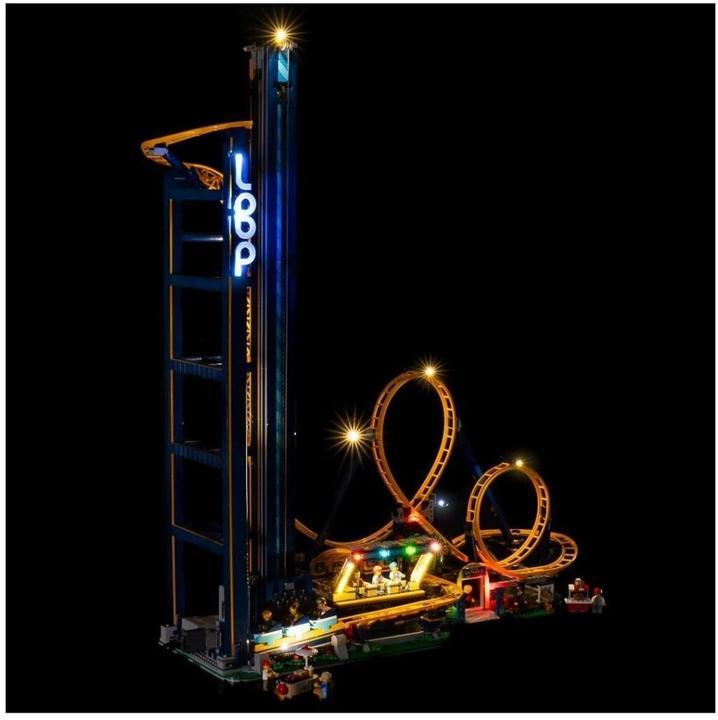 Actual product image Light my bricks LED Light Set for LEGO 10303 Looping Rollercoaster