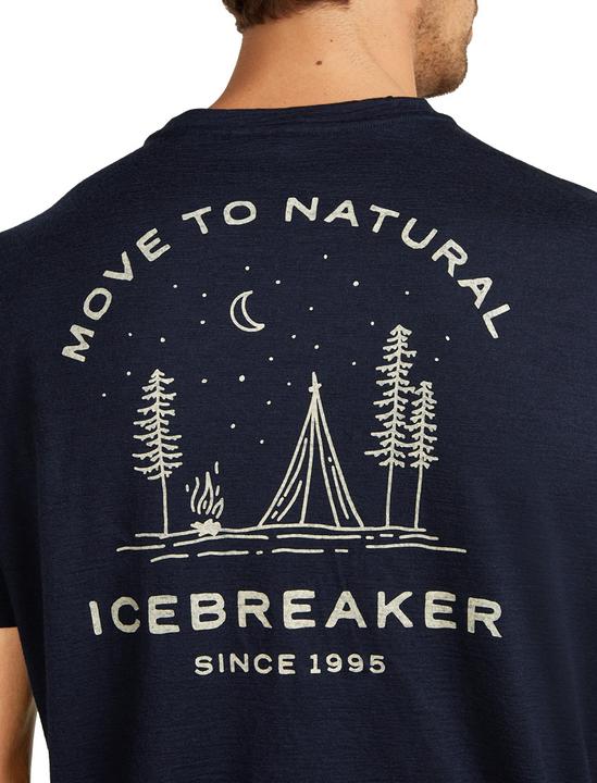 Actual product image Icebreaker T-Shirt 150 Tech Lite Peaceful Pass (L)