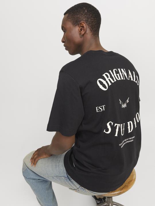 Image du produit Jack & Jones Joraustin Font Tee Ss C.N Styd Aw24 (M)